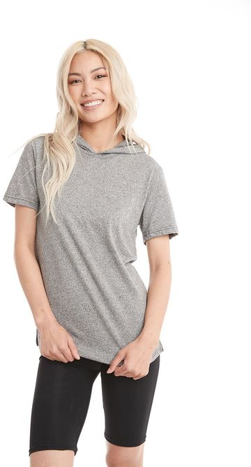 Next Level Unisex Mock Twist Short Sleeve Hoody T-Shirt